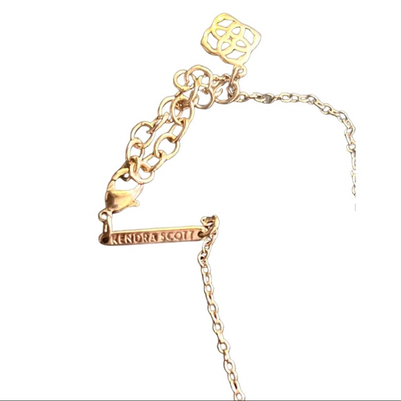🔥SOLD🔥Kendra Scott Elisa Necklace in Rose Gold Drusy - Picture 7 of 7